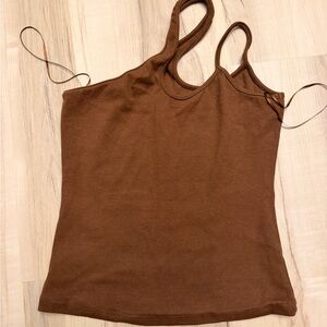 Elegant Brown Women's Camisole